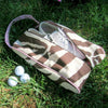 Zebra Golf Shoe Bag