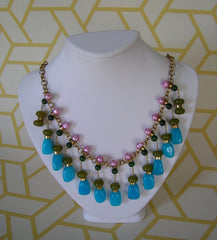 vintage bead necklace