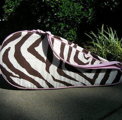 Zebra Tennis Racquet Cover